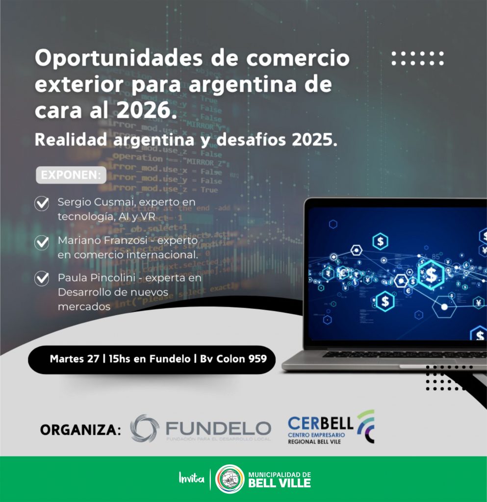 Importante jornada de capacitación sobre comercio exterior para Argentina