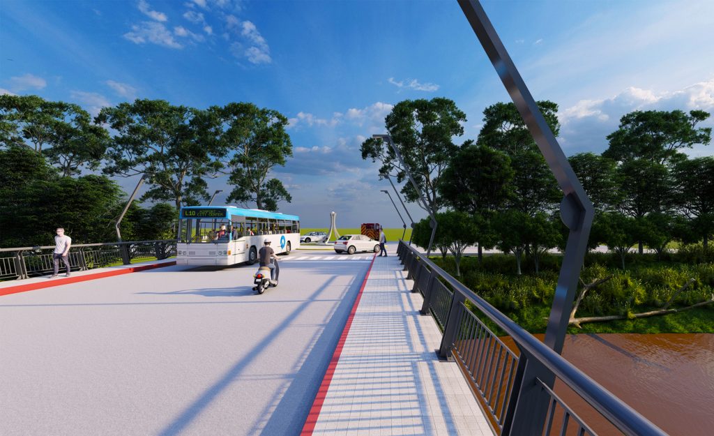 Importantes tareas de remodelación se cumplirán en el puente Sarmiento
