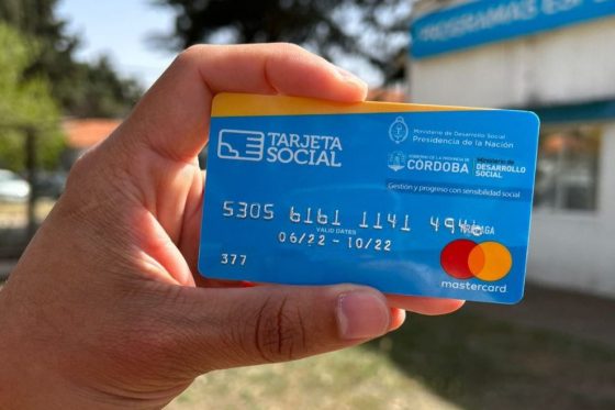 Mañana se acredita el monto de mayo de la Tarjeta Social