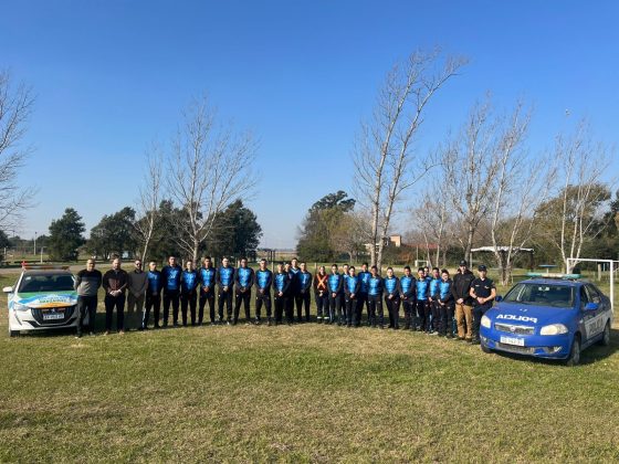 El municipio capacitó en Seguridad Vial a cadetes de la Escuela de Suboficiales de la Policía de la Provincia.