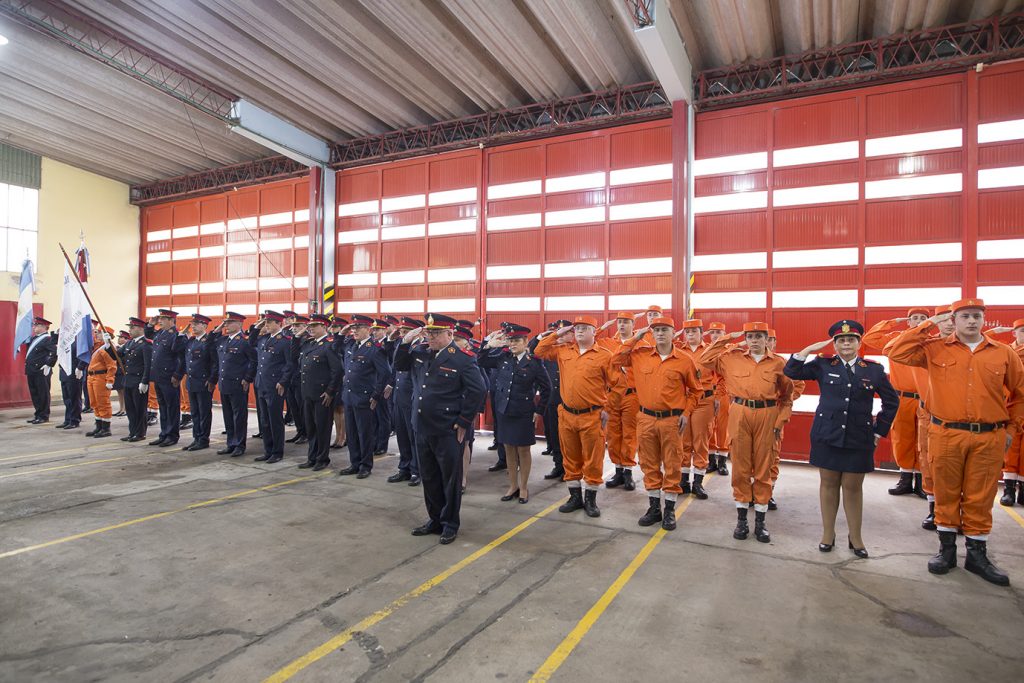El intendente municipal participó del acto por el Día del Bombero Voluntario