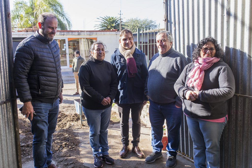 La red cloacal se amplía permitiendo que más vecinos se conecten al sistema