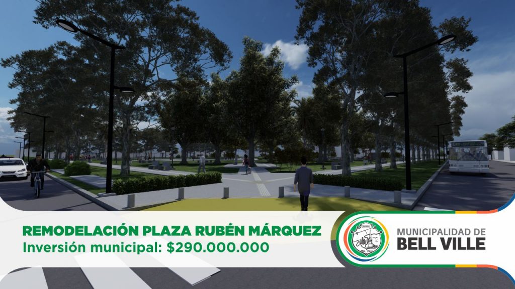 Adjudicada la empresa, en los próximos días se iniciará la obra en Plaza Rubén Márquez
