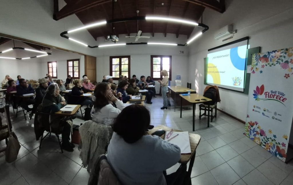 Entre la tarde de hoy y mañana sábado se desarrollará la sexta clase del programa municipal “Bell Ville Florece”