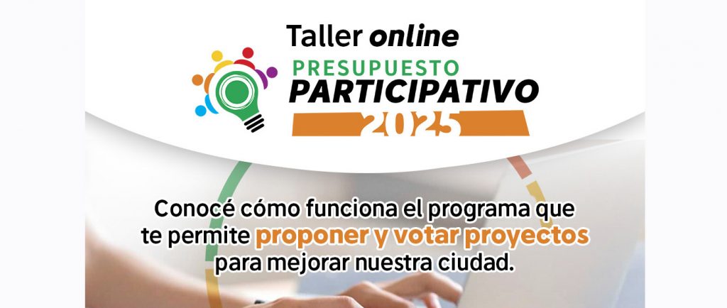 Taller Online sobre Presupuesto Participativo 2025