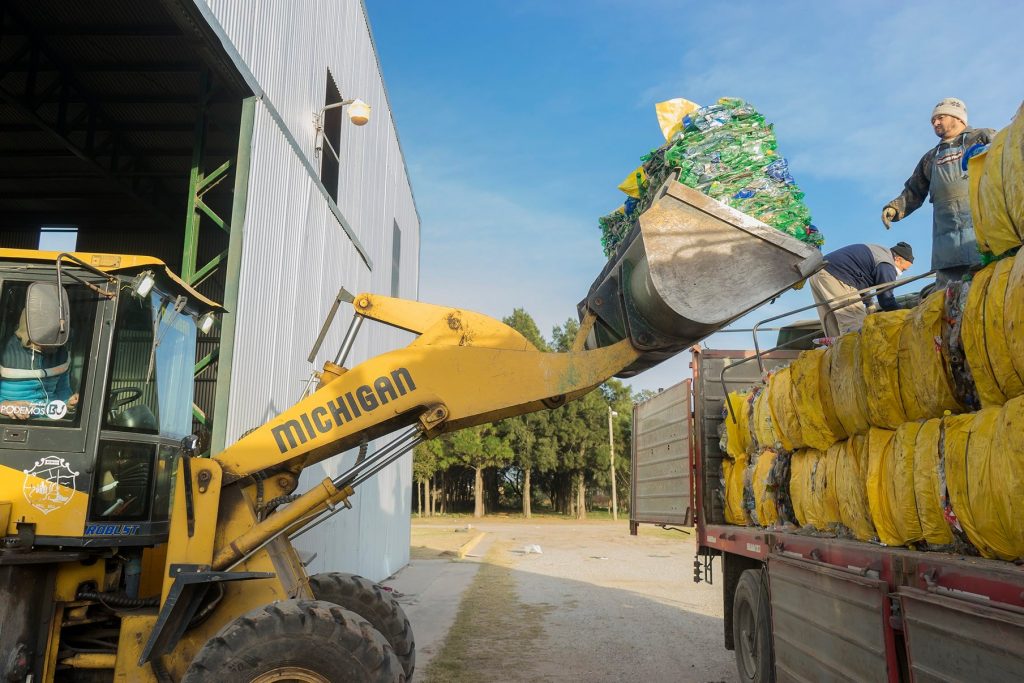 Desde la Planta de Acondicionamiento de Residuos, se vendieron 44 toneladas de material a reciclar