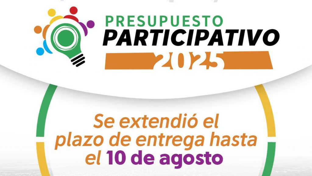 Nuevo plazo para el Presupuesto Participativo: se reciben ideas hasta el 10 de agosto