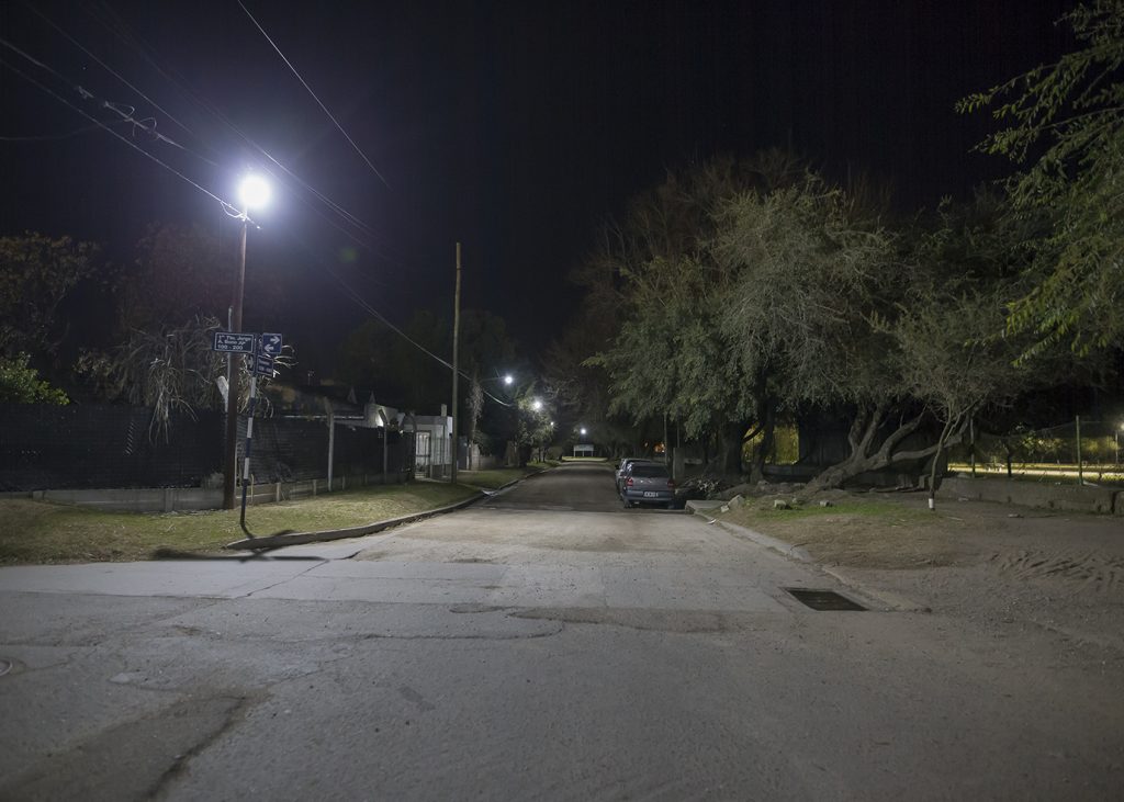 Nuevas luminarias LED para el barrio Tau