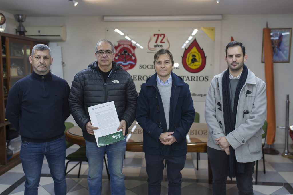 El Municipio aportó fondos para que los Bomberos compren una nueva unidad de rescate