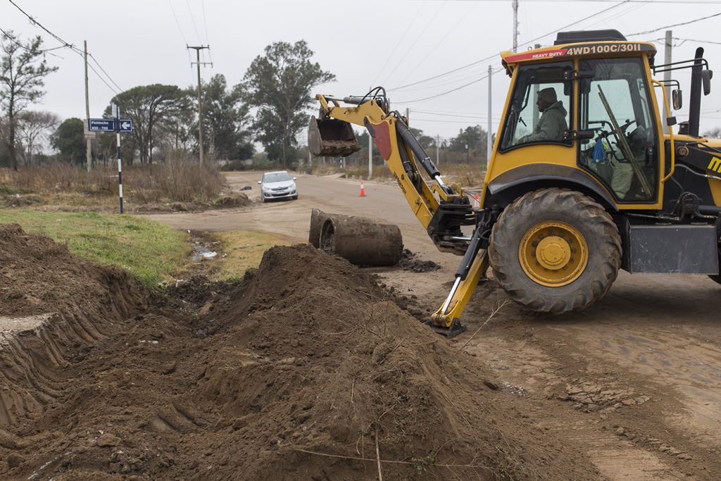 El municipio continúa con los trabajos de cordón cuneta