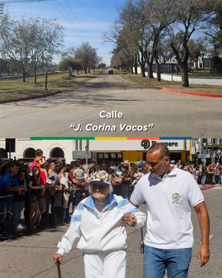 Merecido homenaje: una calle de la ciudad se llamará Corina Vocos.