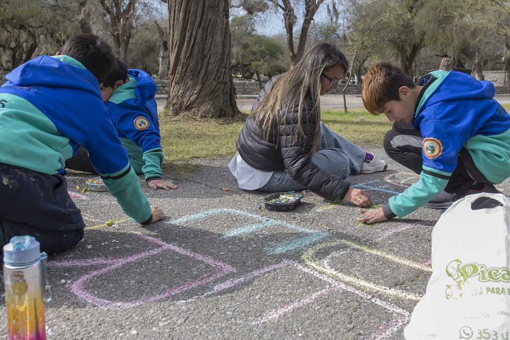A 83 años de la creación en la Reserva Tau, los jóvenes dejaron huellas
