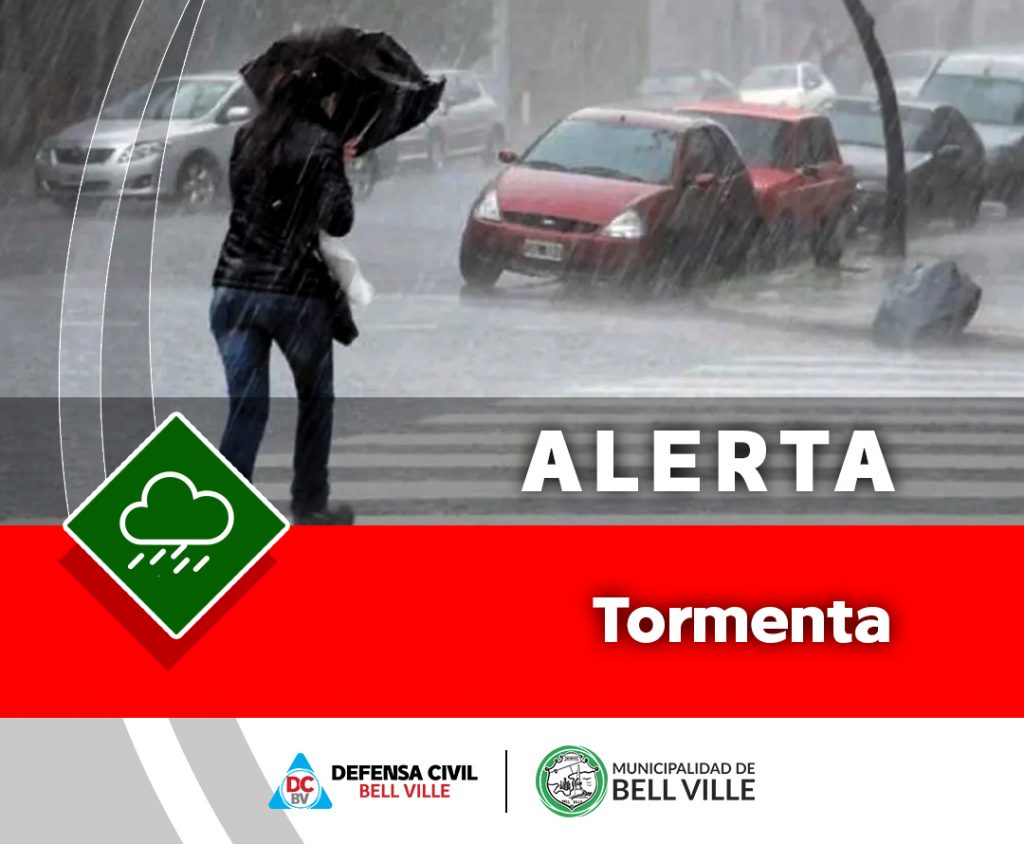 Defensa Civil alertó por posibles tormentas con vientos fuertes