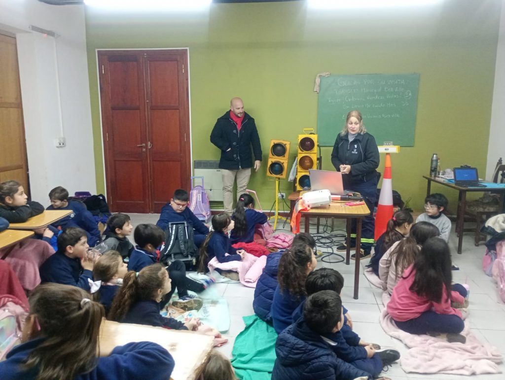Alumnos de la ciudad se siguen capacitando en educación vial
