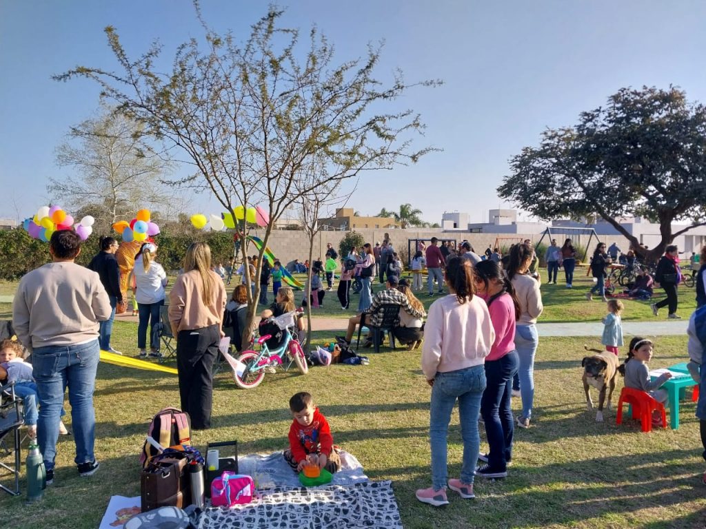 Los centros vecinales también celebraron a la infancia