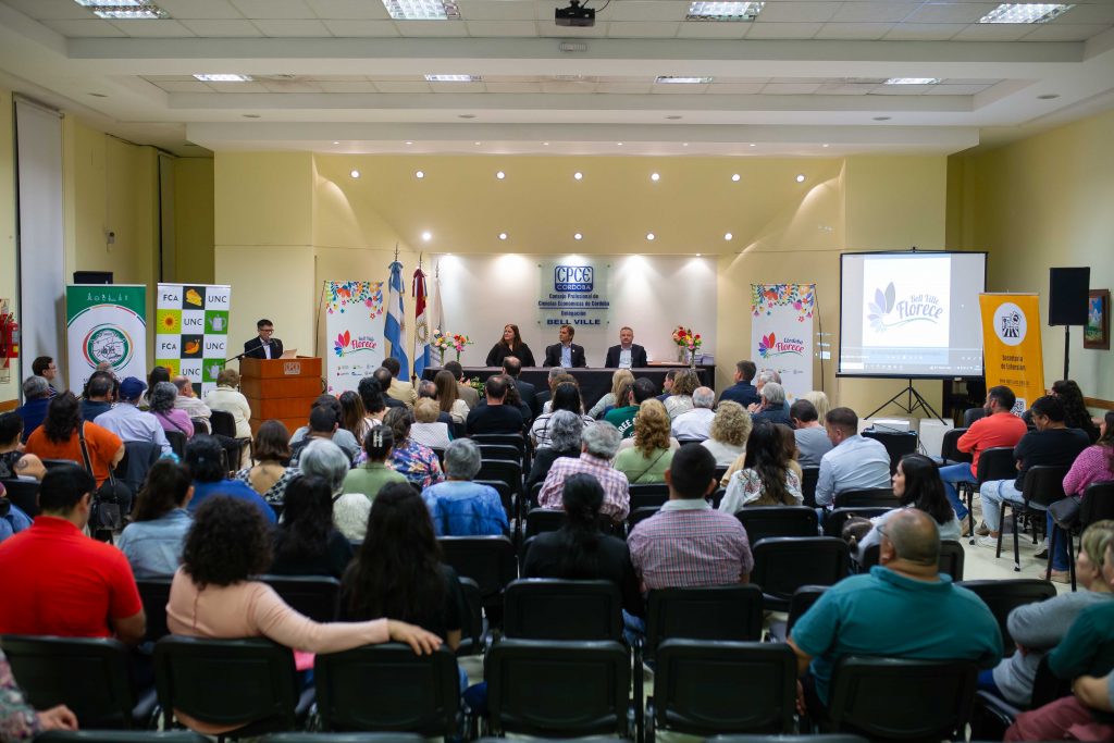 “Bell Ville Florece”: en un acto muy emotivo, se entregaron certificaciones