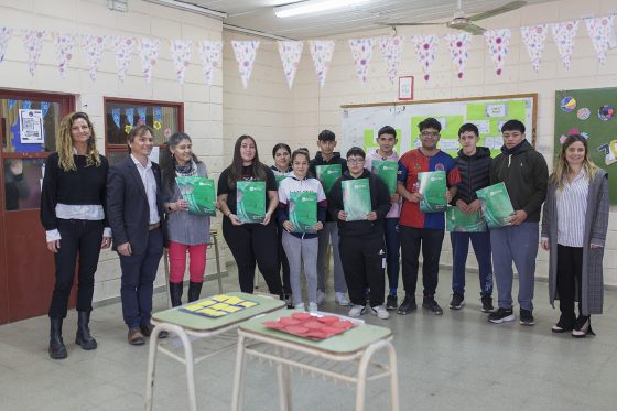 Alumnos del IPEM 290 “Gral. Manuel Belgrano” harán pasantías en los Núcleos Deportivos Barriales