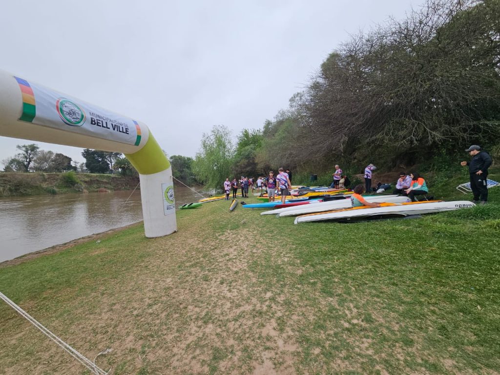 Se disputó la tercera fecha de la “Copa Córdoba” de canotaje en la Reserva Tau