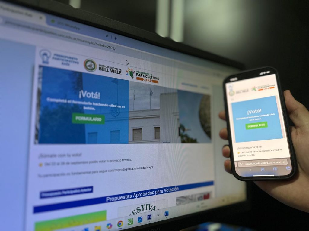 Los proyectos del Presupuesto Participativo se pueden votar desde hoy