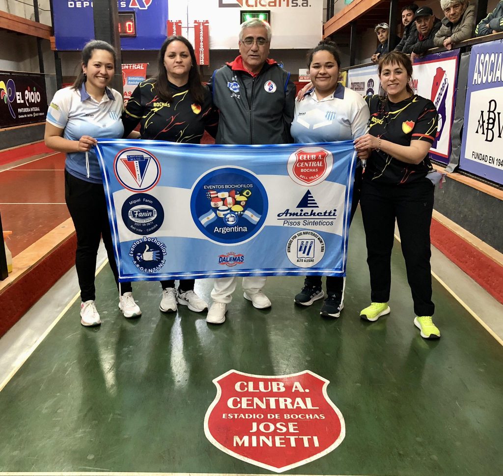 Las bochas estuvieron de fiesta y el Club Central brilló como anfitrión