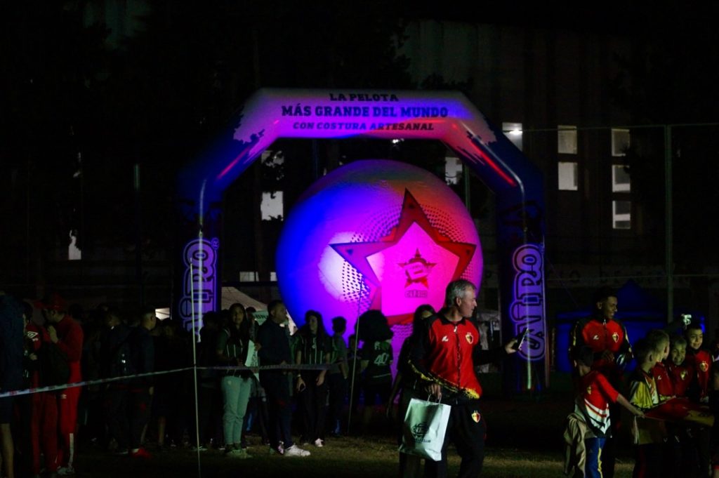 Bell Ville, Capital Nacional de la Pelota de Fútbol, presente en los grandes eventos del deporte argentino