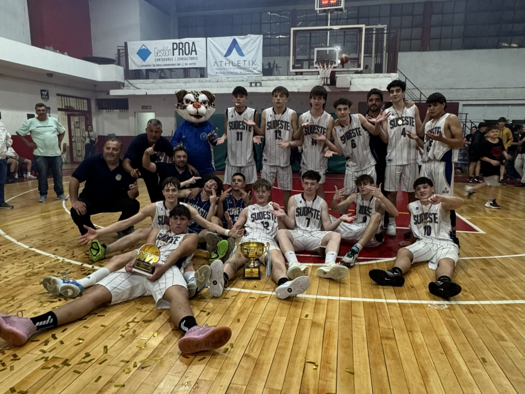 Básquet: con San Vicente como sede, Asociación Sudeste se quedó con el Provincial Masculino de Selecciones U15