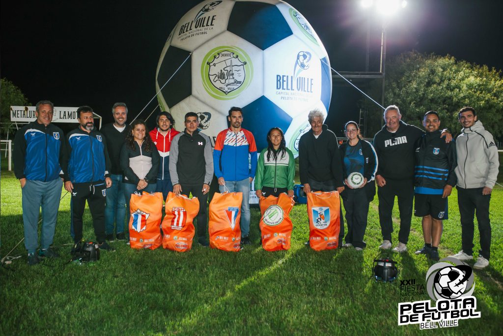 La Fiesta de la Pelota comenzó a palpitar en Los Cuervos RC