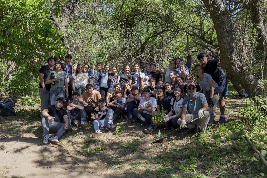 Alumnos del Colegio del Huerto trabajaron en control de especies exóticas
