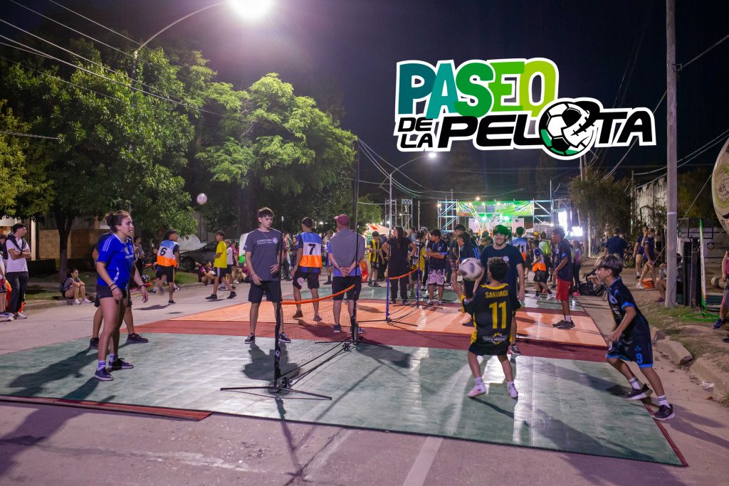 El Paseo de la Pelota se consolidó como un espacio de encuentro y disfrute
