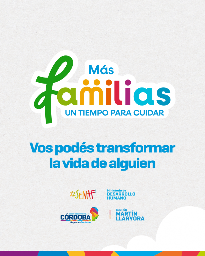 Acción Social informó que está en marcha el programa provincial MÁS FAMILIAS
