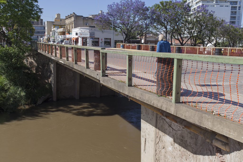 Comenzó la puesta en valor del Puente Sarmiento
