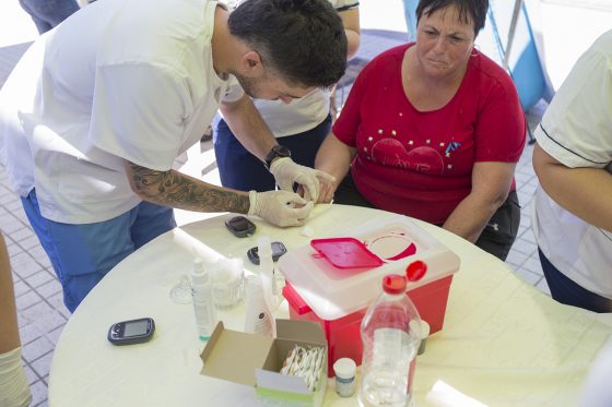 Día Mundial de la Diabetes: más de 120 vecinos participaron de una jornada de prevención y control