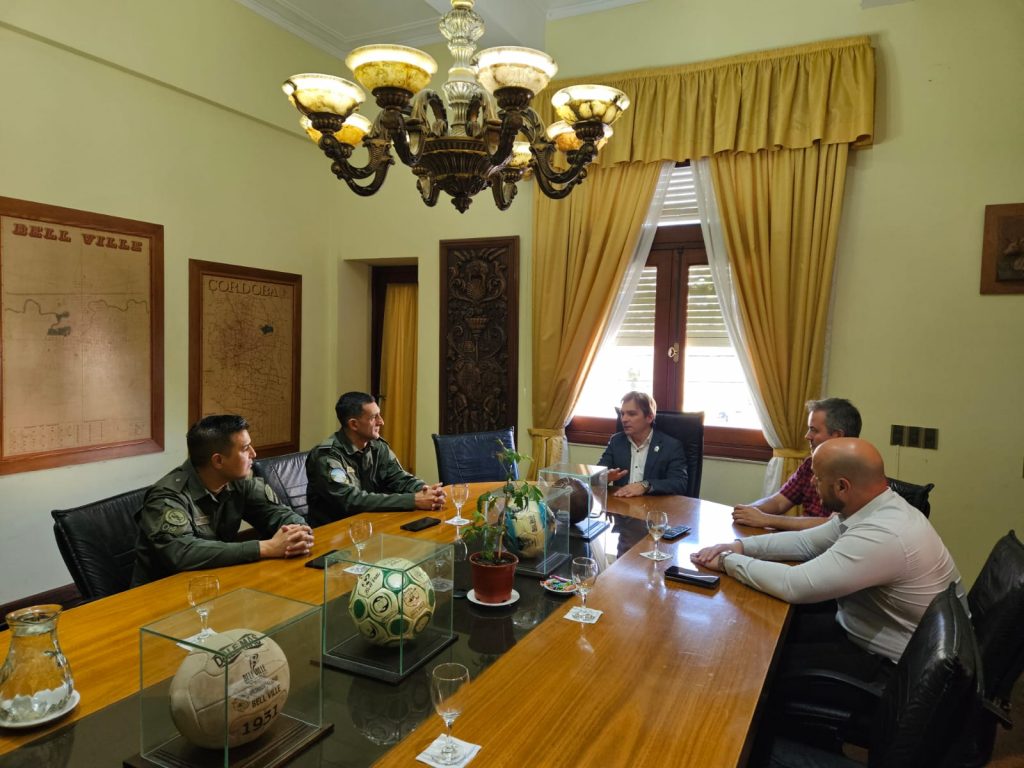 Moroni recibió a las nuevas autoridades de Gendarmería Nacional.