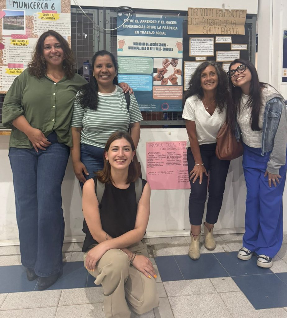 Dos estudiantes universitarias finalizaron pasantías en el área de Acción Social