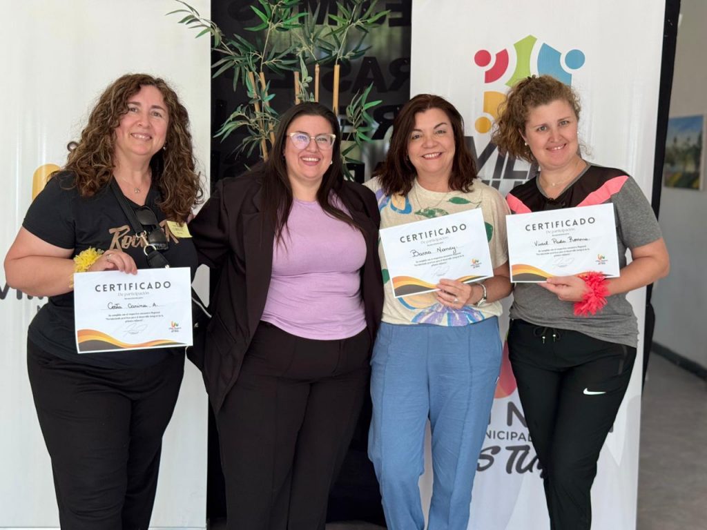 Docentes de la Guardería Vigil participaron de un encuentro regional sobre primera infancia.