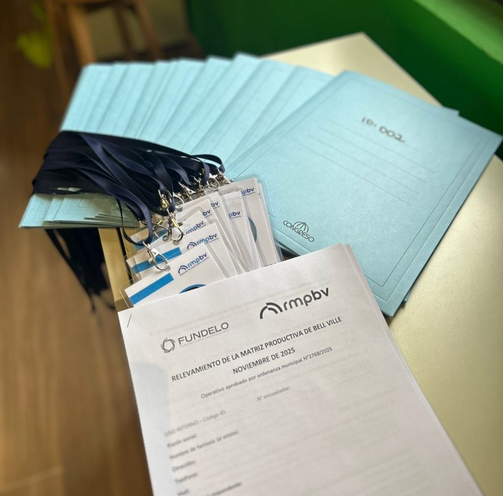 Relevamiento de la matriz productiva: FUNDELO capacitó a censistas