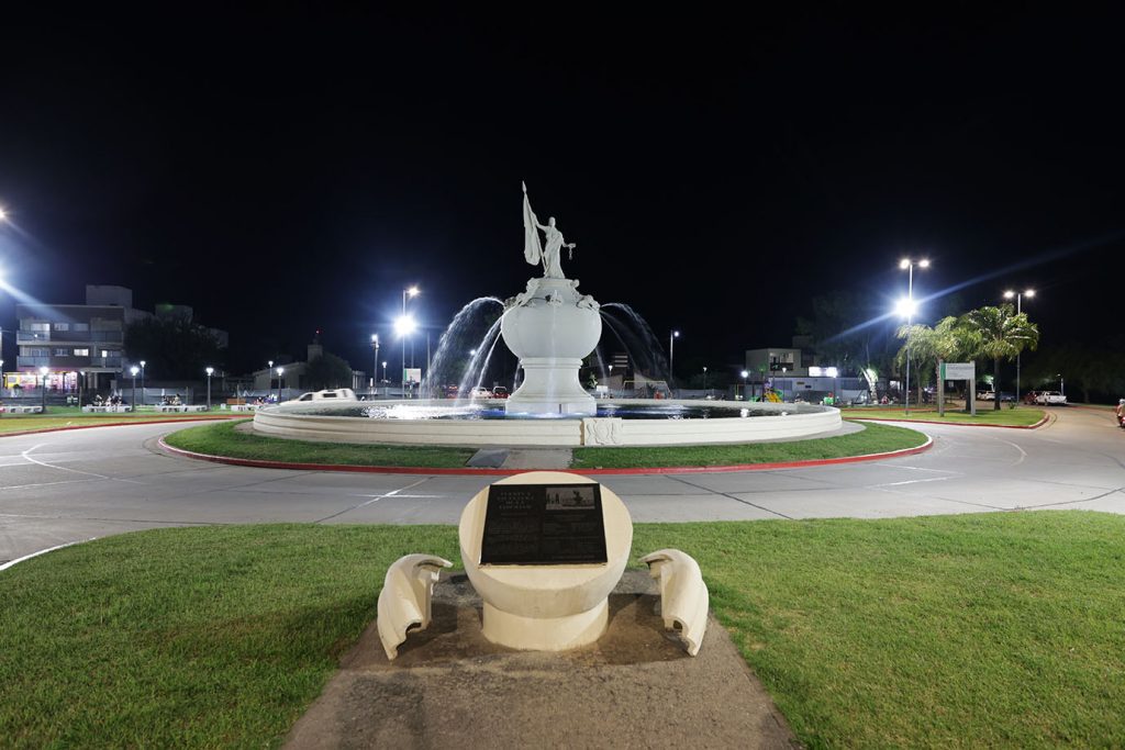 La Fuente de la Libertad no está habilitada para el ingreso de personas