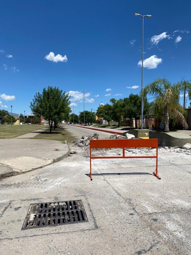 ¡Atención!: Bv. Eva Perón entre Lamadrid y Mármol estará parcialmente cortada