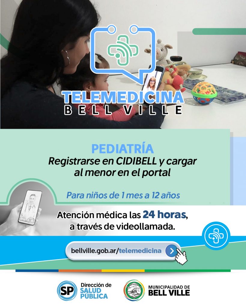 Telemedicina Bell Ville: cómo funciona el servicio de pediatría