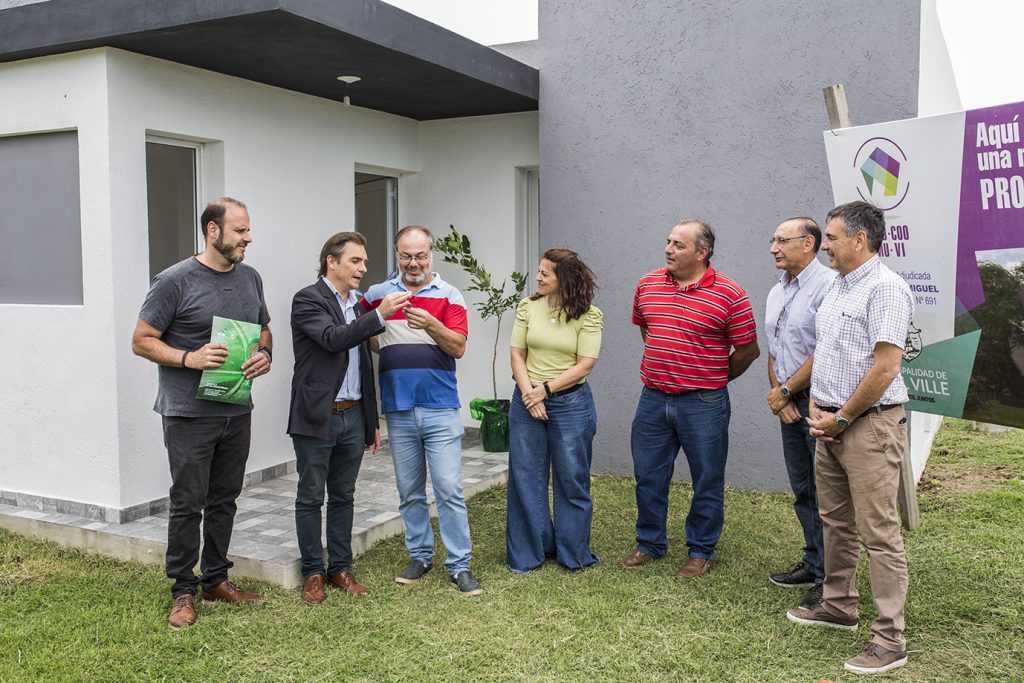 Se entregó la vivienda número 52 del Pro.Coo.Mu.Vi