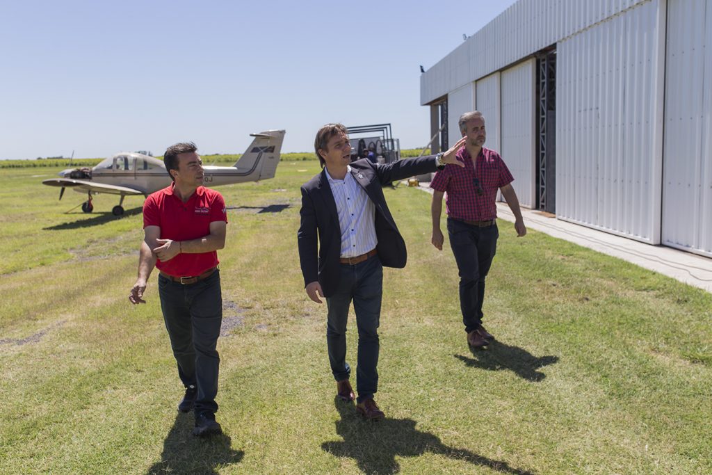 En Bell Ville funciona una de las dos escuelas de vuelo del país: Echo Víctor