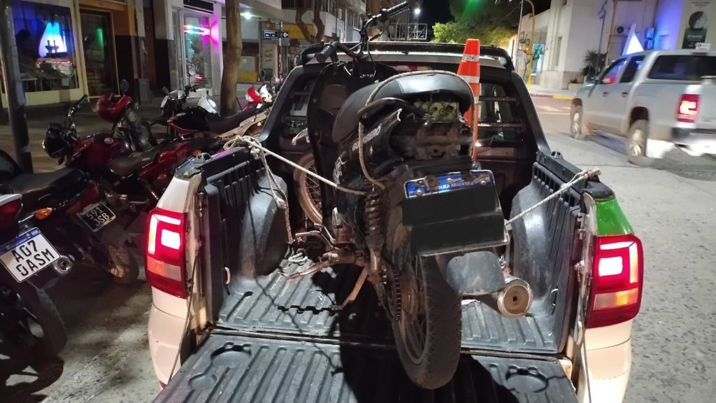 Ya se secuestraron motos por no contar con las luces que exige la legislación