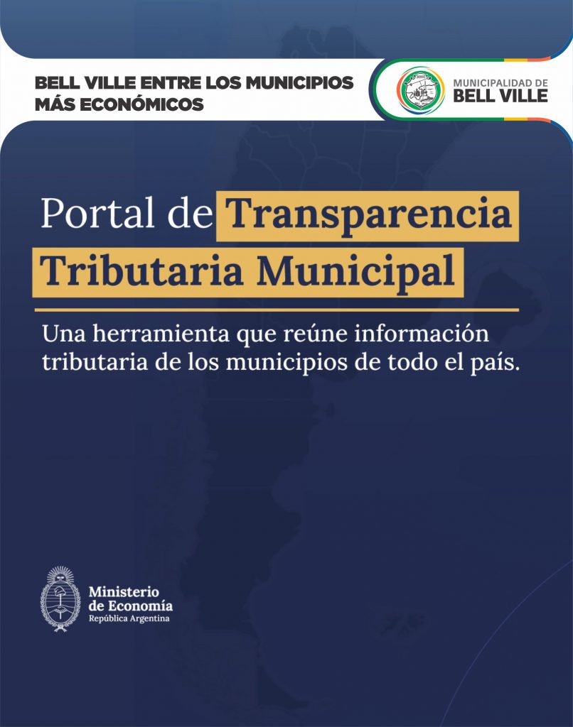 Según el portal de transparencia del Gobierno Nacional, Bell Ville tiene las tasas más bajas de Córdoba