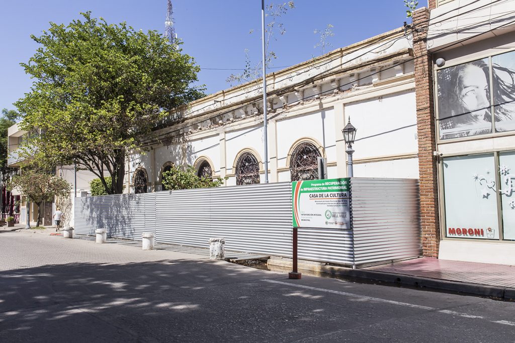 La firma Construcciones Silicio SAS ya está trabajando en la Casa de la Cultura