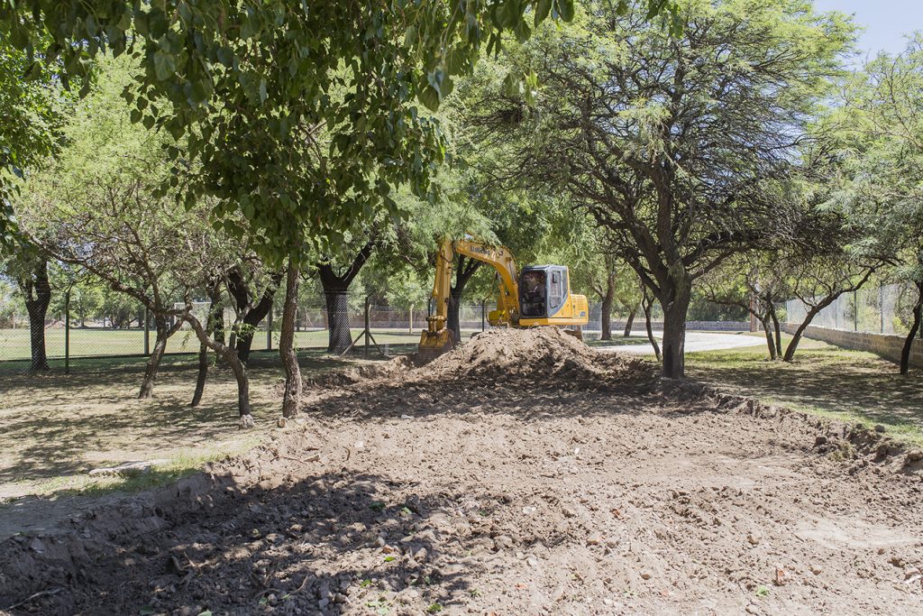 Comenzaron tareas de consolidación de la calle Tucumán entre Bono y Aquino