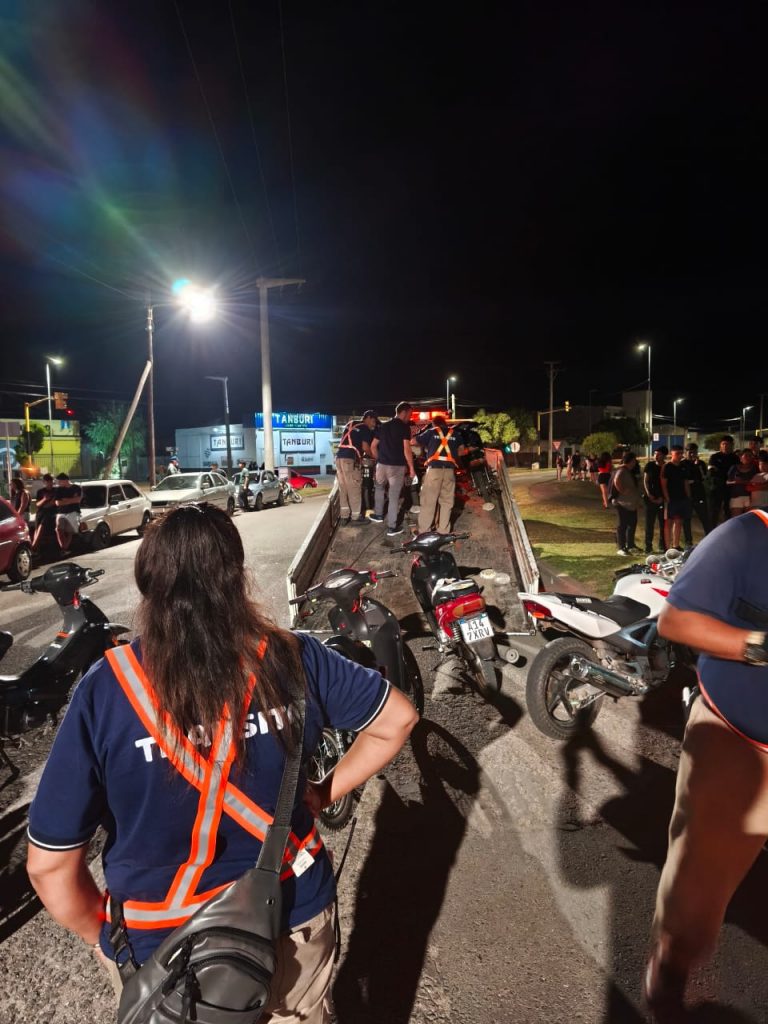 Secuestraron más de 20 motos en un operativo cerrojo