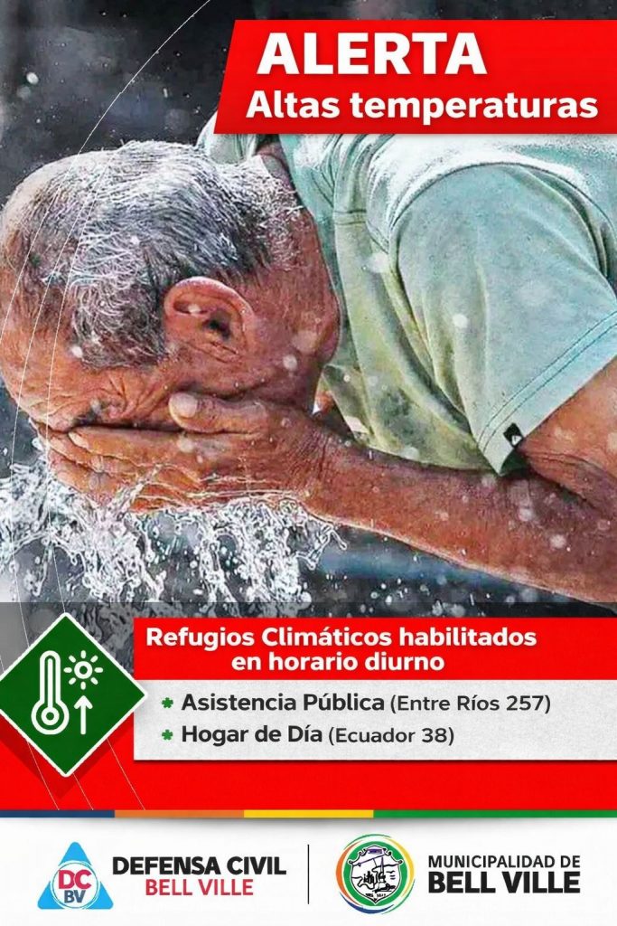 Advirtieron que la temperatura subirá a partir de hoy