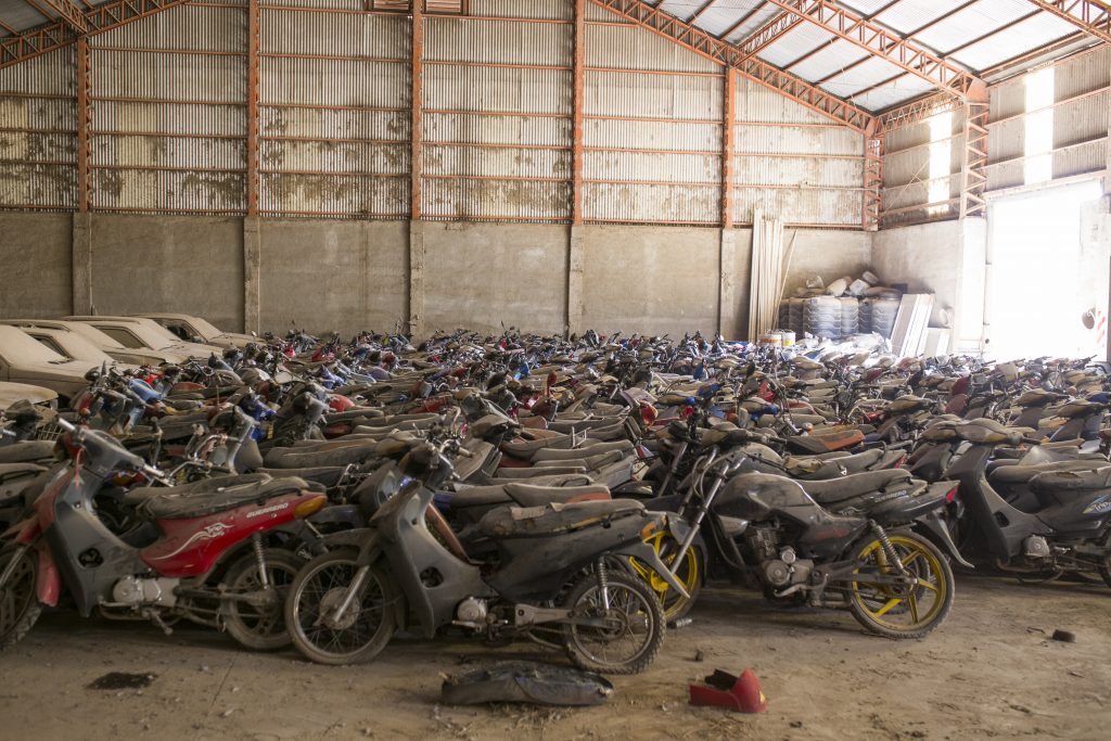 El municipio subastará o compactará nuevamente vehículos secuestrados