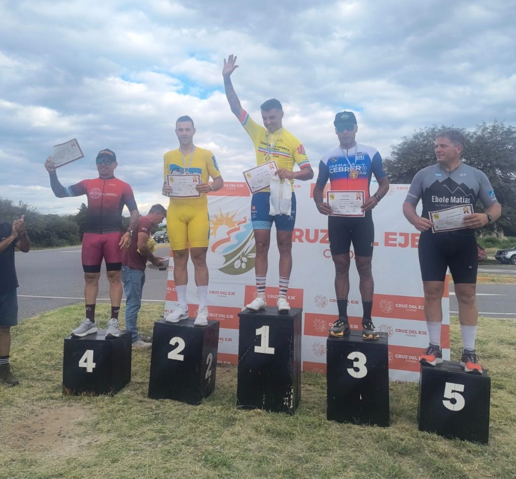 El bellvillense Andrés Graizzaro se consagró campeón provincial en Cruz del Eje