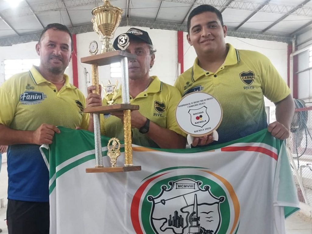 Otro deportista local se destacó: Gustavo Peralta, subcampeón interprovincial de bochas para ciegos
